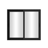 KaMic 72" x 96" 2 Panels Aluminum Sliding Doors in Black Model #: SD2P2TBK7296-BSO