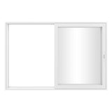 KaMic Vista-Slide 120" x 80" 2-Panel Aluminum Multi-Slide Sliding Doors in White Model #: SD2P2TWH12080-BSO