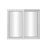 KaMic 120" x 96" 2 Panels Aluminum Sliding Doors in White Model #: SD2P2TWH12096-BSO