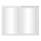 KaMic Vista-Slide 120" x 96" 2-Panel Aluminum Multi-Slide Sliding Doors in White Model #: SD2P2TWH12096-BSO
