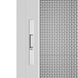 KaMic Vista-Slide 120" x 96" 2-Panel Aluminum Multi-Slide Sliding Doors in White (w/ Screen) Model #: SD2P3TWH12096-BSO-SW