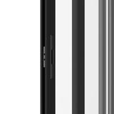 KaMic Vista-Slide 120" x 80" 3-Panel Aluminum Multi-Slide Sliding Doors in Black Model #: SD3P3TBK12080-BSO