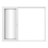 KaMic Vista-Slide 120" x 96" 3-Panel Aluminum Multi-Slide Sliding Doors in White Model #: SD3P3TWH12096-BSO
