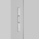 KaMic Vista-Slide 120" x 96" 3-Panel Aluminum Multi-Slide Sliding Doors in White Model #: SD3P3TWH12096-BSO