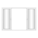 KaMic Vista-Slide 120" x 80" 4-Panel Aluminum Multi-Slide Sliding Doors in White Model #: SD4P2TWH12080-DO