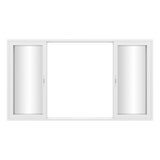 KaMic Vista-Slide 144" x 80" 4-Panel Aluminum Multi-Slide Sliding Doors in White Model #: SD4P2TWH14480-DO