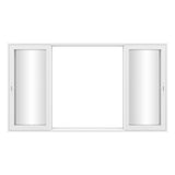 KaMic Vista-Slide 144" x 80" 4-Panel Aluminum Multi-Slide Sliding Doors in White Model #: SD4P2TWH14480-DO