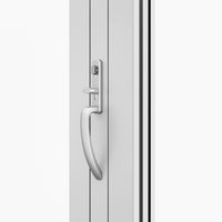 KaMic Elite-Fold 192" x 96" 6-Panel Aluminum Folding Door in Sleek White with Hidden Hinges & Rollers, Right-to-Left Outward Folding Design - Model # SE-FD6PWH19296-RL