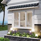 KaMic Elite-Fold 96" x 42" 3-Panel Aluminum Folding Window in Sleek White with Hidden Hinges & Rollers, Left-to-Right Outward Folding Design - Model # SE-FW3PWH9642-LR