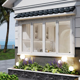 KaMic Elite-Fold 72" x 42" 4-Panel Aluminum Folding Window in Sleek White with Hidden Hinges & Rollers, Left-to-Right Outward Folding Design - Model # SE-FW4PWH7242-LR